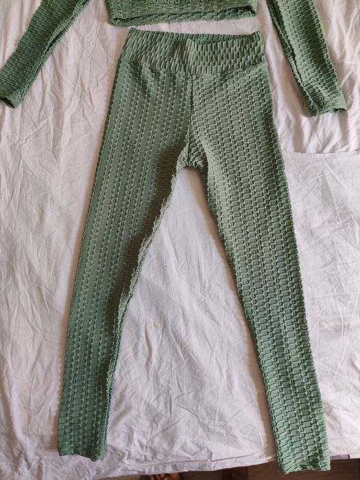 Спортен комплект - цвят мента