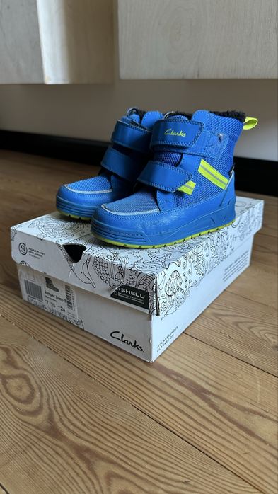 Детские ботинки Clarks на 3-4 года