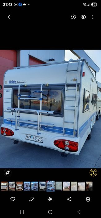 Rulotă Hobby 450