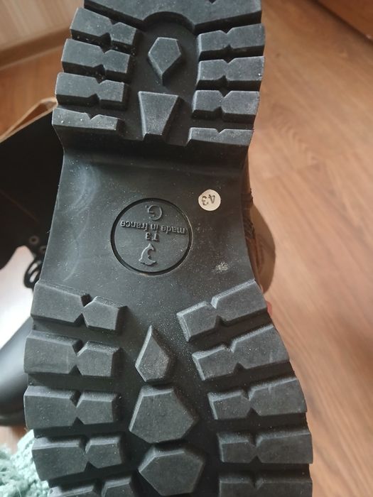 Ботинки кожанная мужские