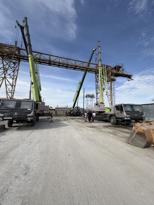 Услуги автокран от25тондо100 тон