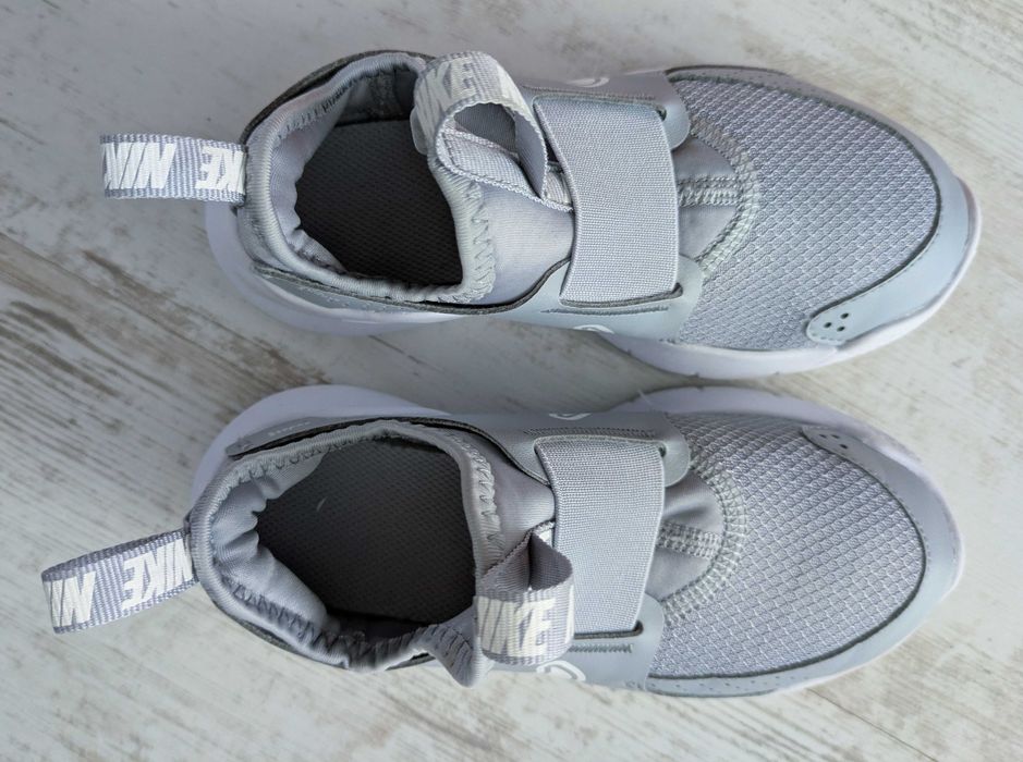 Nike Flex Runner 3 Little Kids' Shoes - Grey/White Детски сиви маратонки Найк