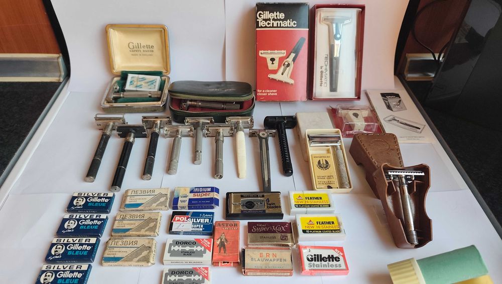 Gillette ретро самобръсначки