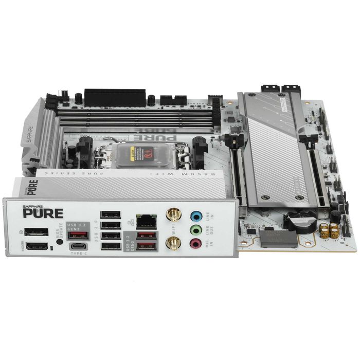 - Материнская плата MB SAPPHIRE AMD AM5 PURE B850M WIFI DDR5