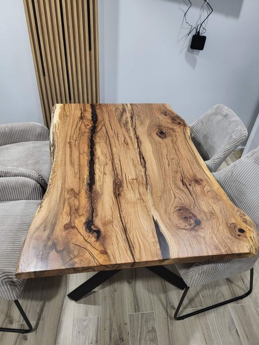 Плот за маса от дъб рустик