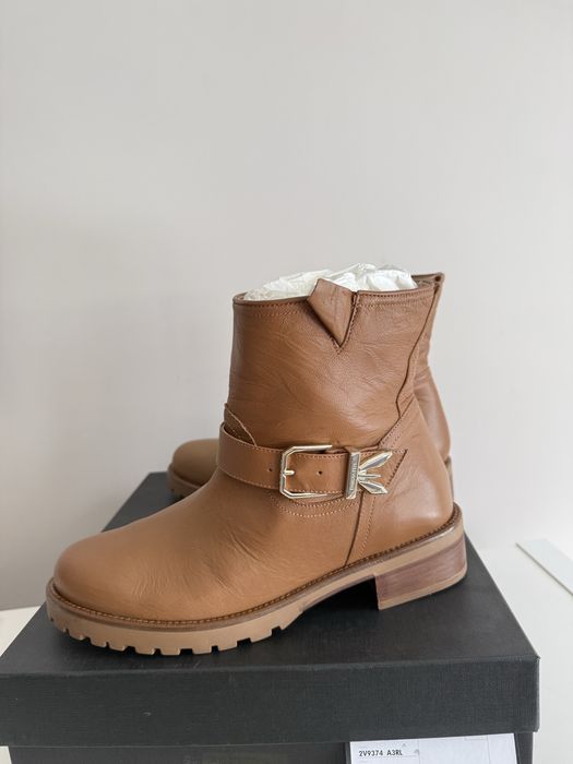 Patrizia Pepe боти естествена кожа, НОВИ размер 40