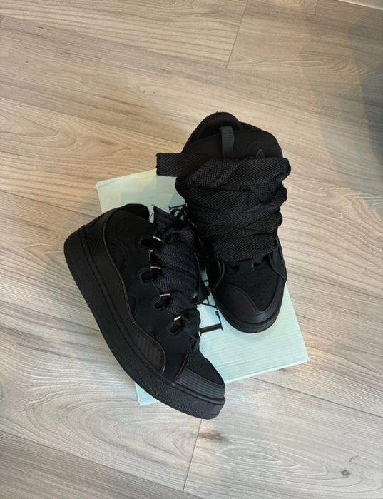 Lanvin curb sneakers