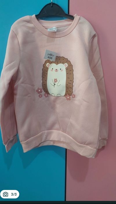 Ново палто 5-6г/110-116 и подарък Нова блуза 5-6г