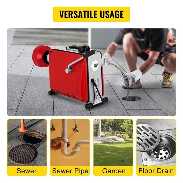 Машина для прочистки канализации