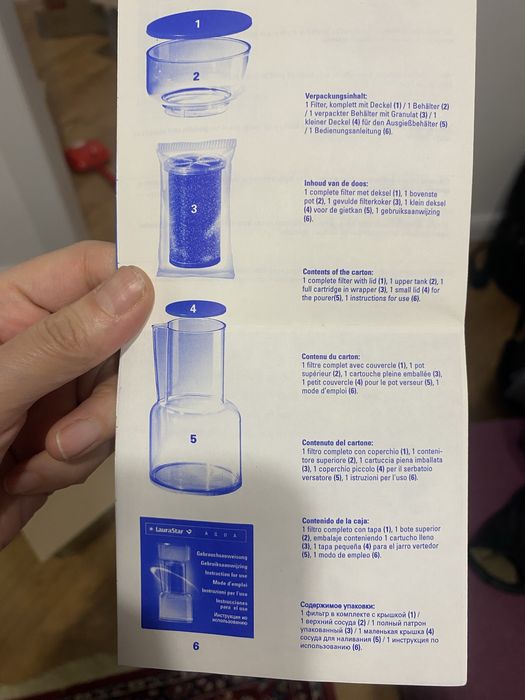 Фильтр для воды от утюга Laurastar