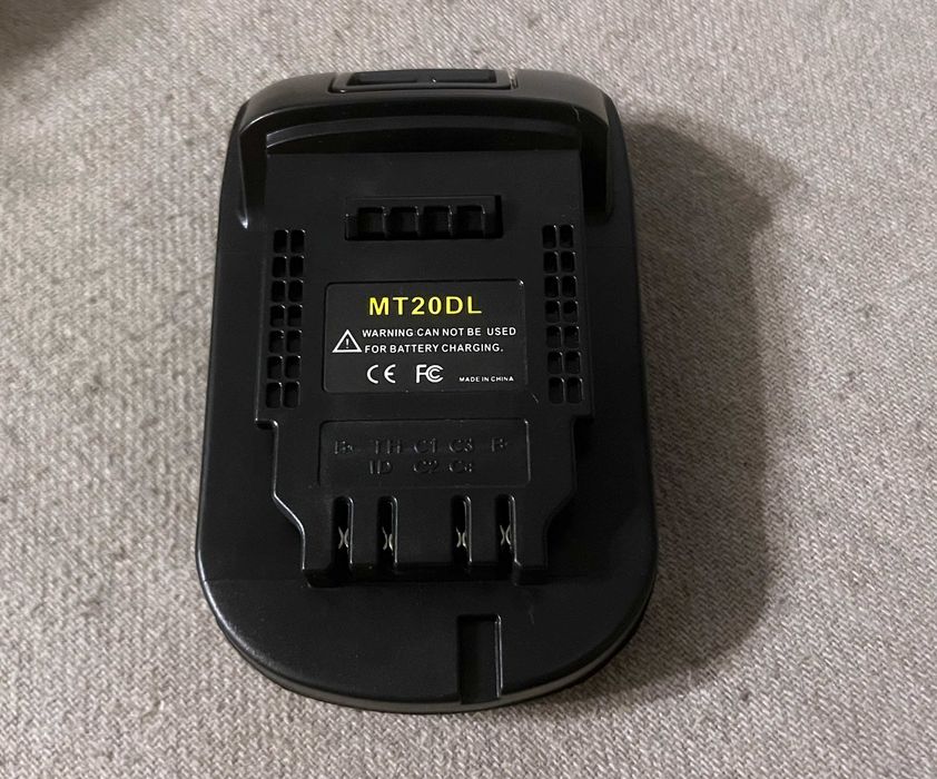 Adaptor baterie MT20DL Makita 18V la DeWalt 20V MAX nou