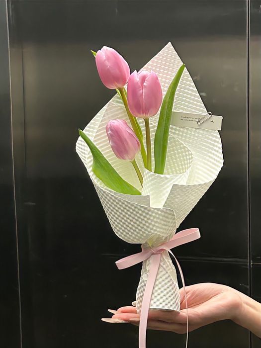 Корпоративные букеты, тюльпаны