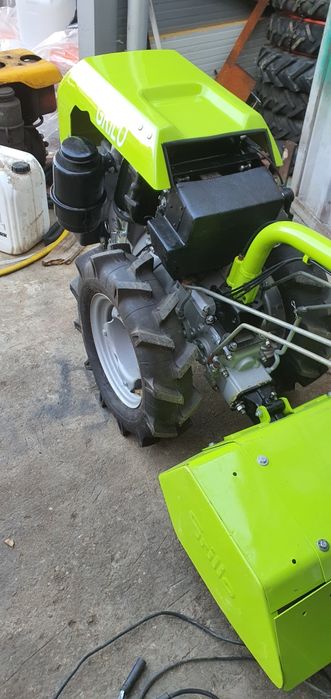 Motocultor profesional Grillo lombardini diesel,pornire electrica