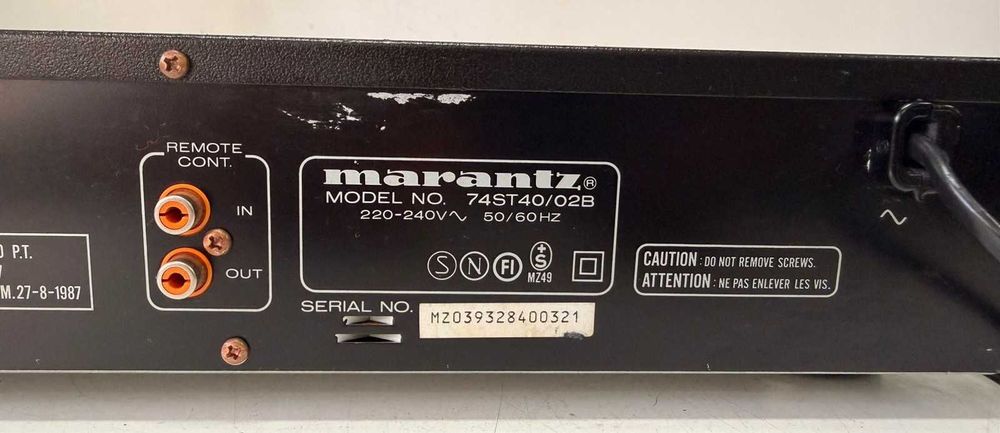 Marantz ST-40 – Tuner – Sunet Clar Mega Bass pentru amplificator
