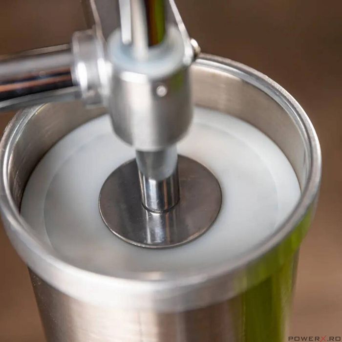 Masina manuala pentru umplut carnati, otel inoxidabil, capacitate 3