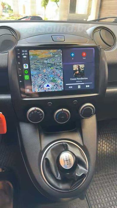 Mazda 2 (2007-2014) 9" Android Мултимедия Навигация CarPlay Android Auto - Мазда 2