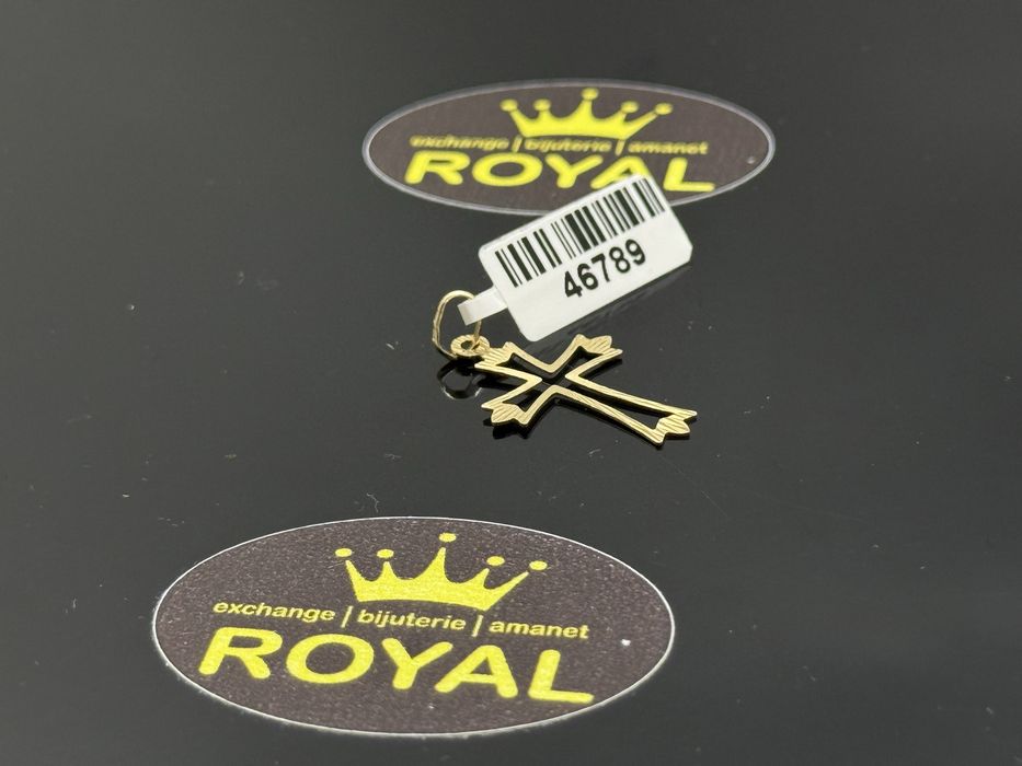Bijuteria ROYAL : Pandantiv AUR 14K NOU / 0.56 GR