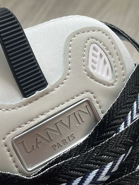 Lanvin curb black white 41