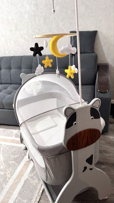 Электронная люлькa + качалка с музыкой