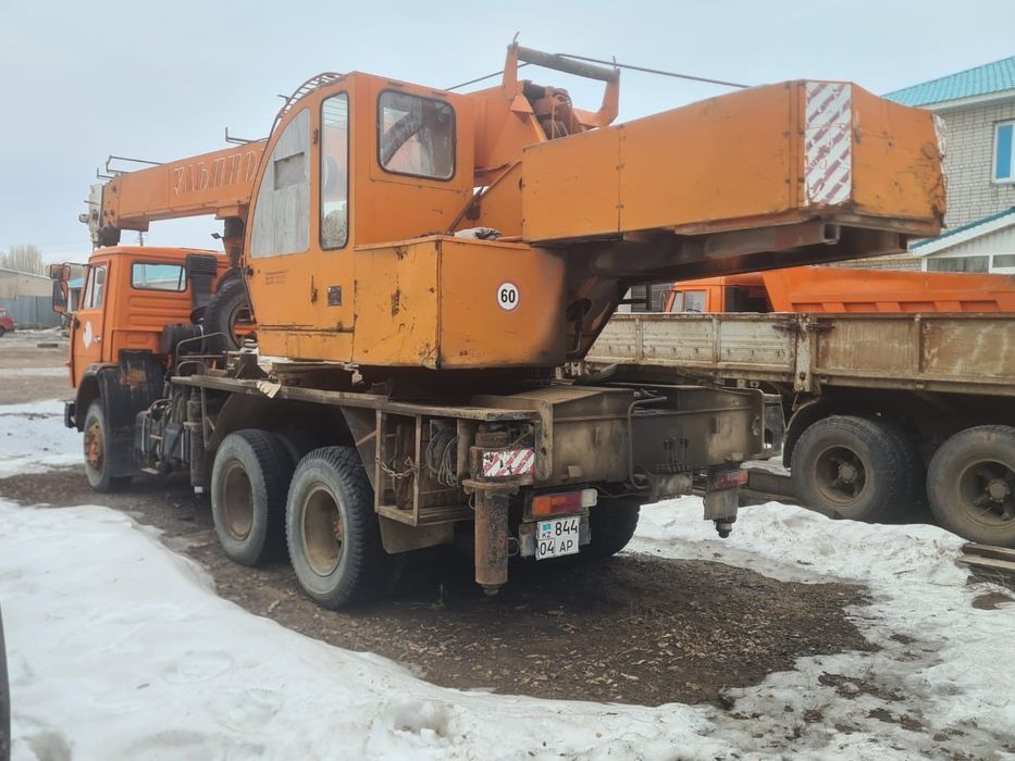 Кран, автокран, камаз 25т