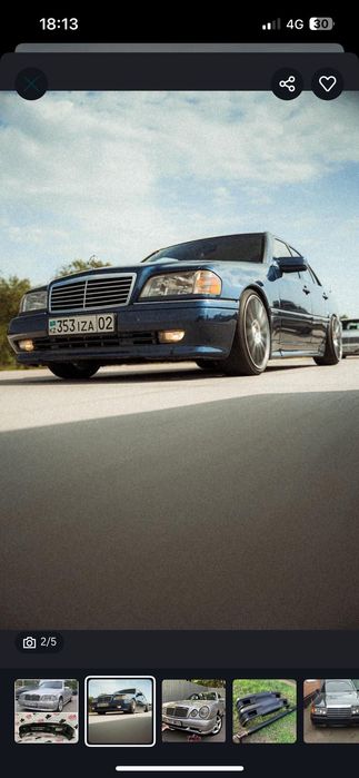 BMW e34 e36 e39 e38 e60 передний бампер mercedes-benz w124 w140 w190