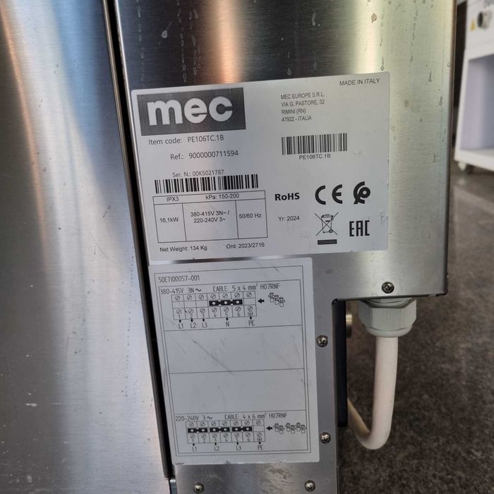 Vand cuptor convectie cu touchscreen MecEurope High Performance, 10 tavi