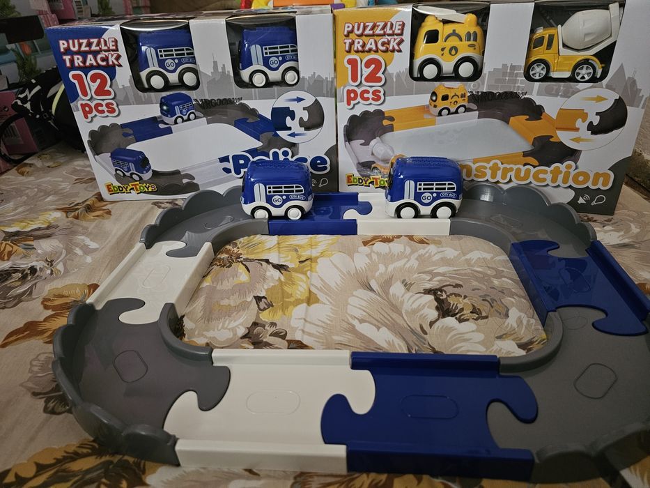 Пъзел писта - конструктор 12 части EDDY TOYS 3+