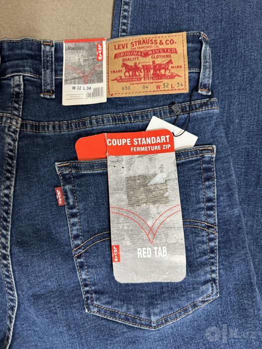 Оригинал мужские джинсы Levis 630 size 32/34 Belgium Evrope