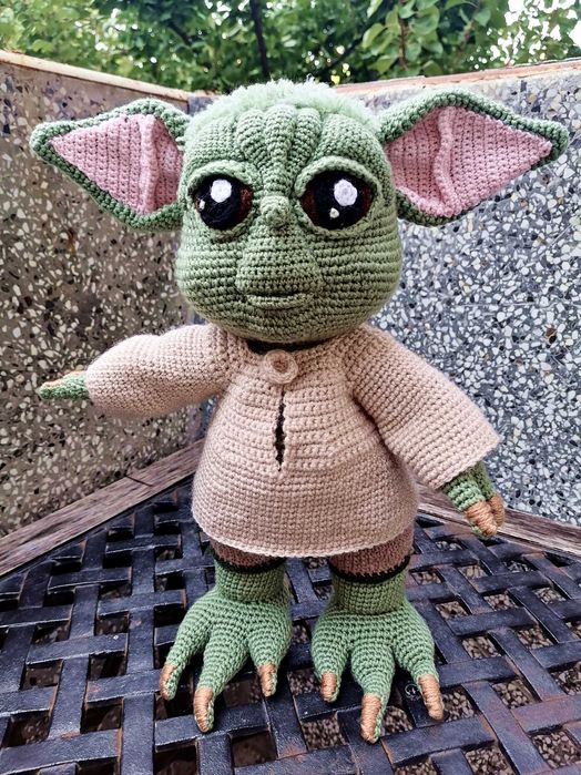 Yoda/ Baby Yoda Grogu Йода от филмите Междузвездни войни , Мандалориан