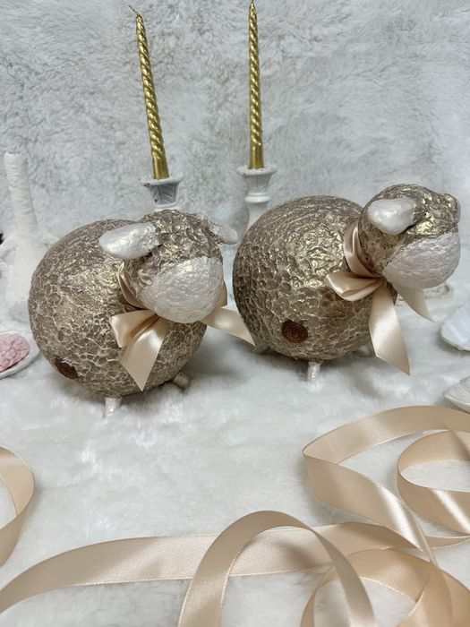 Продам интерьерный декор овечки  ручной работы