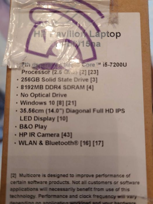 Laptop HP Pavilion defect