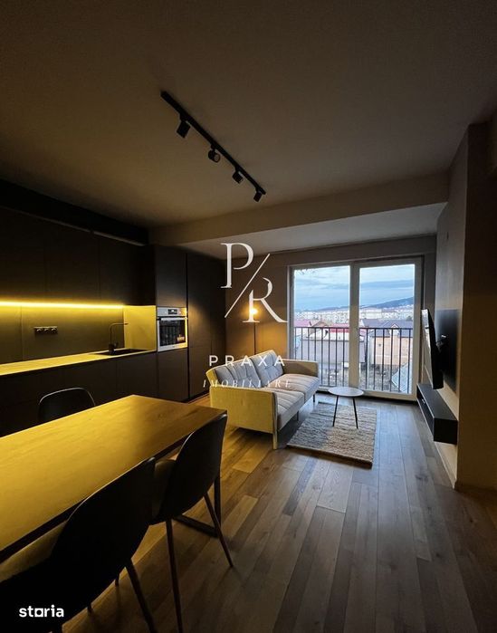 Apartament 2 camere, semidecomandat, 40mp, bloc nou, parcare