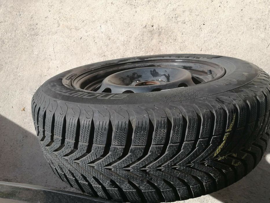 4 Зимни гуми с джанти за BMW