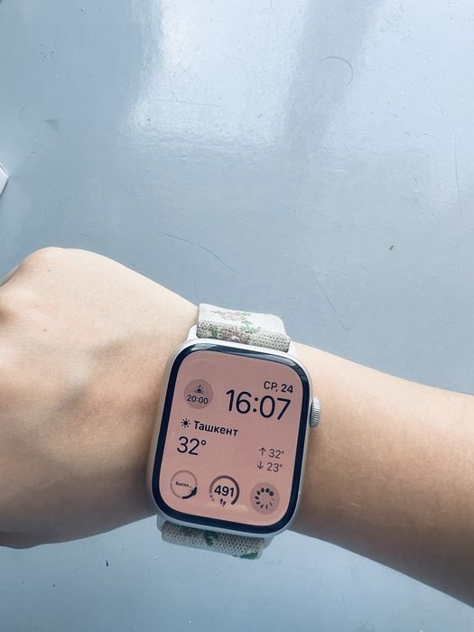 Apple Watch Series 8 45mm Starlight 97% Идеальное состояние