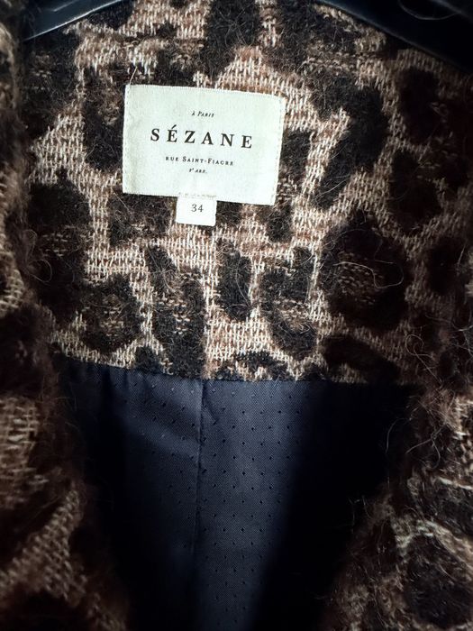 Sesane палто вълна размер 34