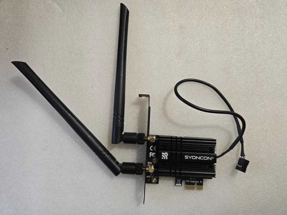 Placa de retea Tri-Bands WiFi 6E AXE5400 Bluetooth 5.3 PCI-E Win 10/11