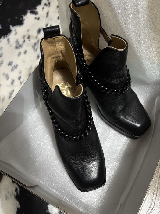 Боти естествена кожа