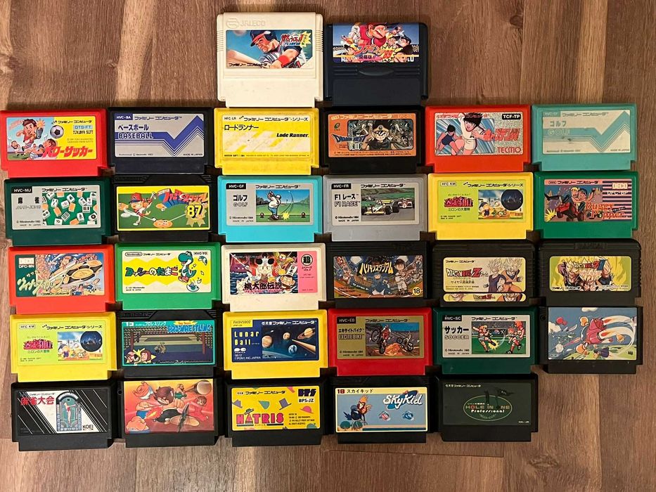 31 Casete Famicom originale japoneze