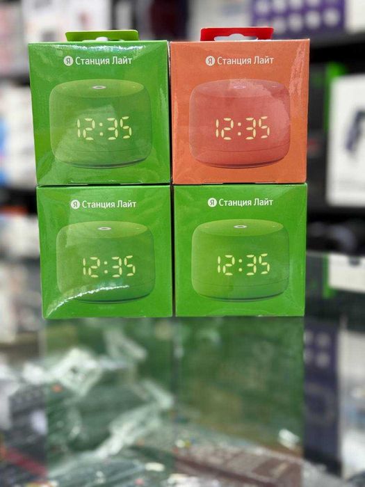 Умная колонка Яндекс Станция Лайт 2, с Алисой и Часами Рассрочка!!