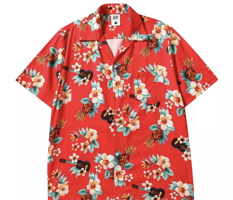 Рубашка в стиле гавайи