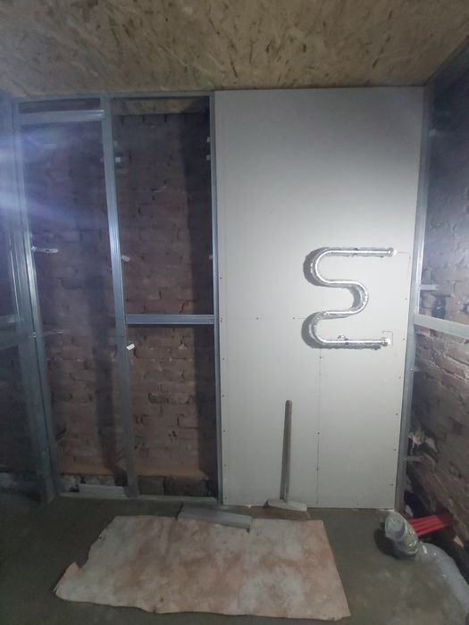 Монтаж гипсокартона ГКЛ