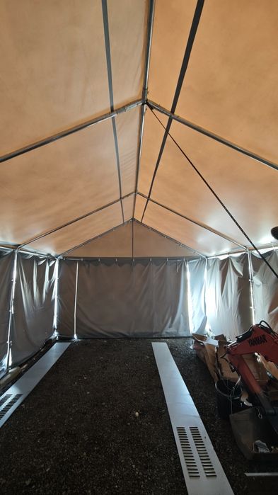 Cort depozitare Industrial - Hală - Garaj 6x4m, Germania 700g