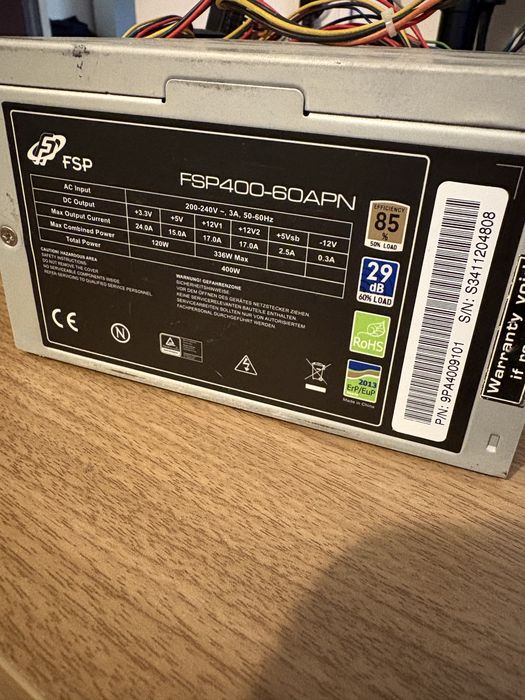 Sursa fsp 400w 80+bronze