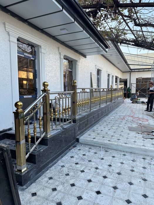 Нержавейка перила решотка