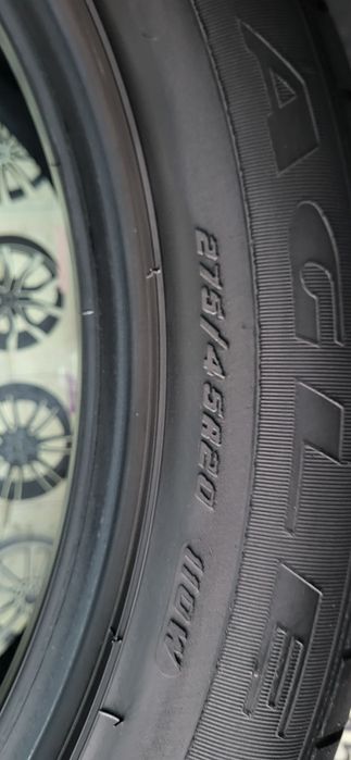 2 anvelope 275 45 20 goodyear F1 vara 2022 6,5mm