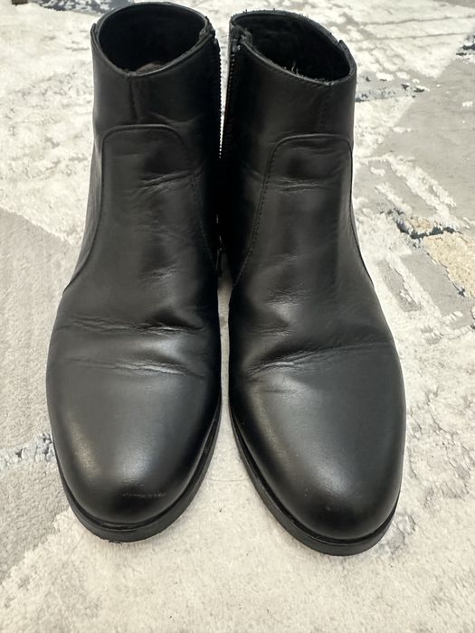 Натуральные осенние-весенние ботинки