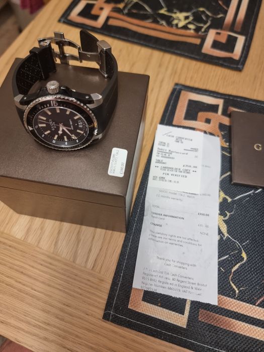 Gucci dive ceas barbati