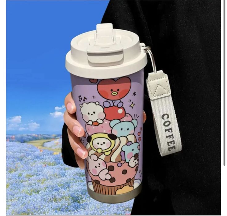 Термокружка в стили bts