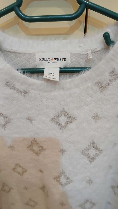Pulover Holly White mas M