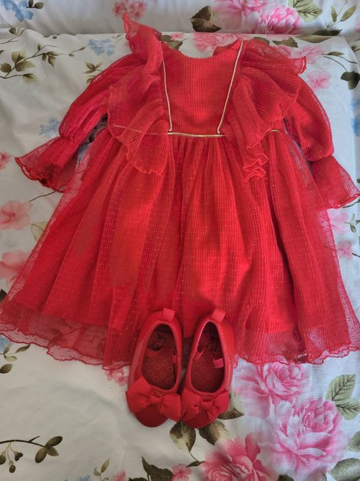 Rochie bebe 9-12 luni